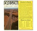 Vintage 1968 Oregon Official Road Map – State Highway Dept. (Version B)