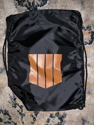 Call of Duty Black Ops 4 IIII GAMESTOP PRE-ORDER Bolso Mochila con Cordón Nuevo Foto 1 de 2