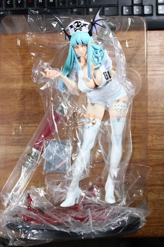 *Slight damage Capcom Creators Model Morrigan Aensland Nurse Ver. Kinu Nishimura Cover