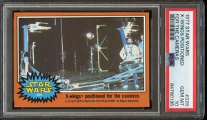 1977 Star Wars #328 X-Wing Positioned For The Camera PSA 10 - Bild 1 von 2