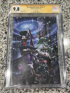 Darkwing Duck Justice Ducks #1 Virgin LTD 333 CGC SS 9.8 Signed Clayton Crain - Picture 1 of 7