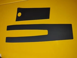 1970-1972 Buick GS & GSX Reproduction Console Wood Grain Decal Kit ( Black) - Picture 1 of 1