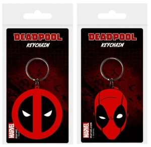 DEADPOOL - Official Keyring / Rubber Keychains Marvel Movie MCU - Picture 1 of 4