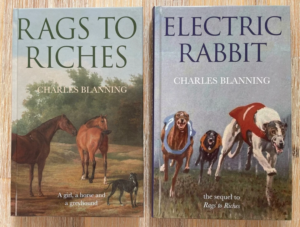 ELECTRIC RABBIT & RAGS TO RICHES Charles Blanning - BOTH BOOKS - Image 1 of 1