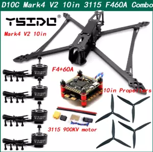 10 Zoll 427 mm FPV QUAD Drohne Kit F722 3S-6S Mark4 V2 Portofrei - Bild 1 von 1