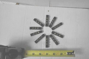 610-3 KUKLA TERMINAL BOARDS 10 AMPS NEW OLD STOCK 10PCS PER LOT - Picture 1 of 5
