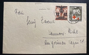 1944 Lukow GG Germany Poland Cover To Hannover - Picture 1 of 2