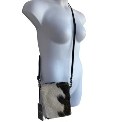 NWT Myra Bag Calfskin Crossbody Pouch Western Cowgirl Boho Look - has stain - Image 1 of 4