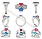 2024 Custom Handcraft High School Memorabilia Ring Custom Silver BirthStone Ring