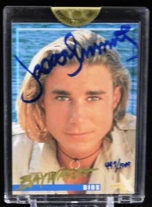 Jaason Simmons Baywatch Signed 1995 Sports Time Card #20 /1000 - Picture 1 of 2