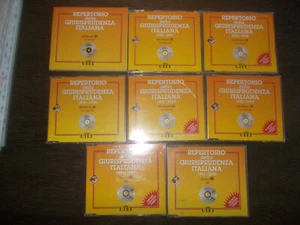 LOTTO DI 7 CD ROM REPERTORIO GIURISPRUDENZA ITALIANA UTET - Foto 1 di 2