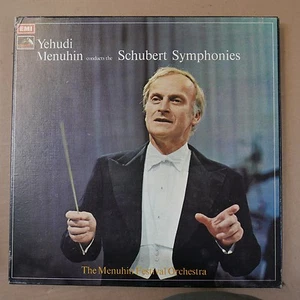 vinyl lp YEHUDI MENUHIN - SCHUBERT SYMPHONIES 5 disc set SLS 5007 - Picture 1 of 1