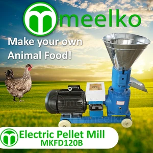 PELLETMÜHLE 4 PS 3KW ELEKTRISCH in USA Lager (4 mm Huhn) - MKFD120B - Bild 1 von 7