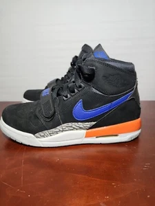 Nike Boys Air Jordan Legacy 312 AT4040-048 Black Basketball Shoes Sneakers Sz 6Y - Picture 1 of 6