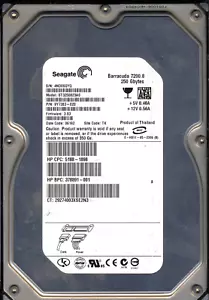 SEAGATE 250GB ST3250823AS 9Y7383-020 SN 4ND DONOR DRIVE - Picture 1 of 2