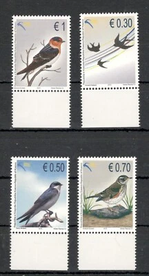 KOSOVO - JUEGO MNH - FAUNA, AVES - 2010. Foto 1 de 2