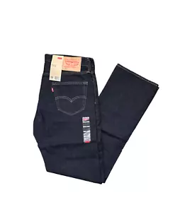 Levi's Men's 504 Regular Straight Fit Jean Juniper Rinse 33W x 34L 299900027 - Picture 1 of 1