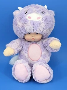 Madame Alexander Peekaboos Highland Cow Purple & Pink 12" Doll - Picture 1 of 8