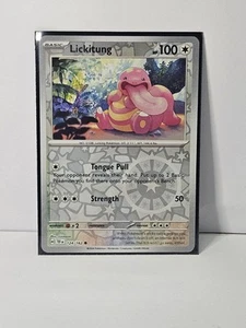 Lickitung 124/162 Sv05: Temporal Forces Reverse Holo - Picture 1 of 1