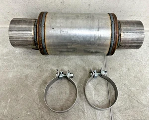*OPEN BOX SALE* MBRP (R2009) Universal Resonator 4 Inlet /Outlet Aluminized - Picture 1 of 3