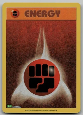Basic Fighting Energy Classic Collection Trading Card Game Classic 034/034 NM - Image 1 of 2