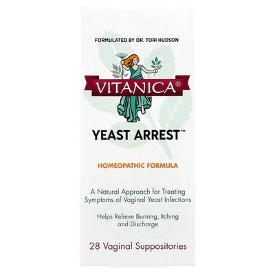 Yeast Arrest™,28 阴道补充剂 — 第 1/4 张图片