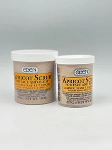 Eden | Apricot Scrub For Face And Body-A Deep Cleansing Natural-Fiber Body Scrub - Picture 1 of 6