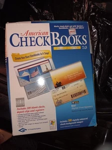 NEW VersaCheck American Checkbooks Premium 7.0 Business Personal Finance SEALED - Picture 1 of 1