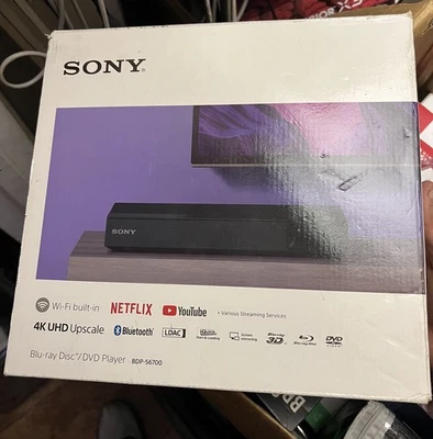 Sony BDP-S6700 Blu-Ray Disc Player with Built-In Wi-Fi USED NO REMOTE - Image 1 of 2