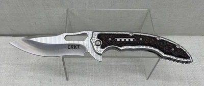 Navaja de bolsillo plegable CRKT Fossil 5470 diseño Ikoma Foto 1 de 4