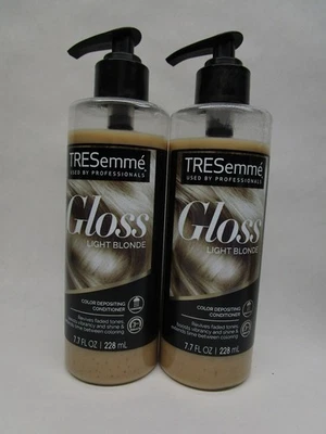 Tresemme GLOSS Color Depositing Conditioner Light Blonde 7.7oz Pump (2 pack) - Image 1 of 4