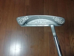 PING Zing 2 Putter 34" Steel Shaft Vintage Golf Club Original Grip No Cover - Picture 1 of 5