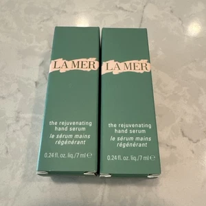 Lot of 2 La Mer The Rejuvenating Hand Serum .24oz 7ml Each new in box - Picture 1 of 3