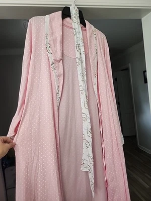 Albornoz rosa XL para mujer Foto 1 de 2