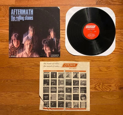 The Rolling Stones  Aftermath LP London Records  LL 3476  1966 1st Pressing - Image 1 of 4