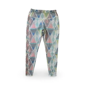 Burton Pants Women's Midweight Base First Layer Leggings Geometric Medium - Picture 1 of 7
