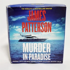 MURDER IN PARADISE Audio Book 2018 James Patterson Unabridged Mystery Crime - Picture 1 of 3