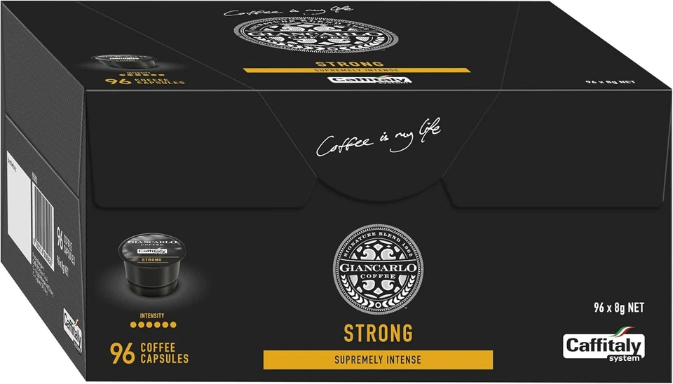 Giancarlo Strong Caffitaly Coffee Capsules, 96 Pack - image 1 of 1