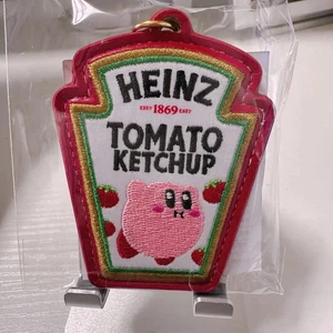 LE1000 W/CERTIFICATE Kirby Heinz Collab Keystone Embroidered Keychain Japan New - Picture 1 of 3