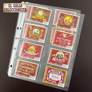SET DE 12 ETIQUETAS CERVEZA VICTORIA MÉXICO 150 ANIVERSARIO - Imagen 1 de 4