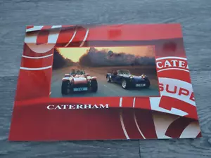 Folleto Caterham VX Classic 1.6 1.8 K-Series Superlight R VVC Motorsport década de 1990 - Imagen 1 de 1