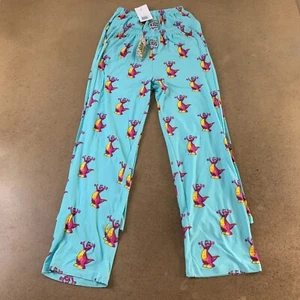 Lot of 2 Briefly Kids Size 12 Blue Duke Dinosaur Printed Pajama Lounge Pants NWT - Picture 1 of 5
