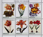 Angola - Fleurs, Tulipes II, 1 M/Sh- MNH**,AG 34