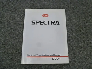 2004 Kia Spectra Sedan Hatchback Electrical Wiring Diagrams Manual LS GS GSX - Picture 1 of 1