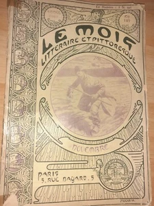 Alphonse Mucha signed mucha 1898original book rare - Picture 1 of 4