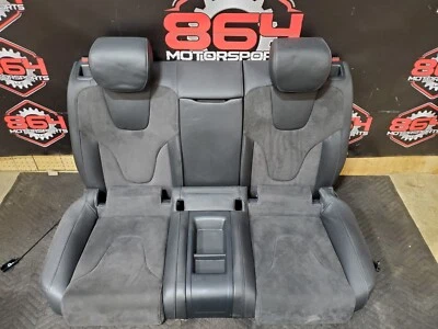 Juego de asientos traseros Alcantara de gamuza Audi S5 2008-2017 cupé OEM #58 Foto 1 de 4