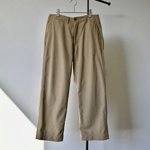 BEAMS Plus medium-heavy weight army twill chino trousers, W33, vintage inspired - Picture 1 of 16