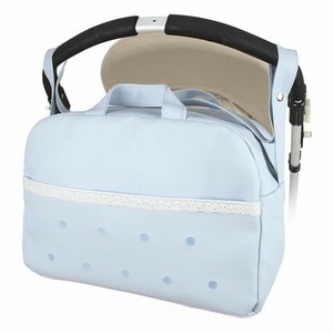 white pram bag