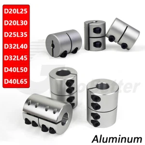 Shaft Coupling Rigid Clamp Jaw Coupler Motor Shaft Joint Aluminum Connector CNC - Picture 1 of 19