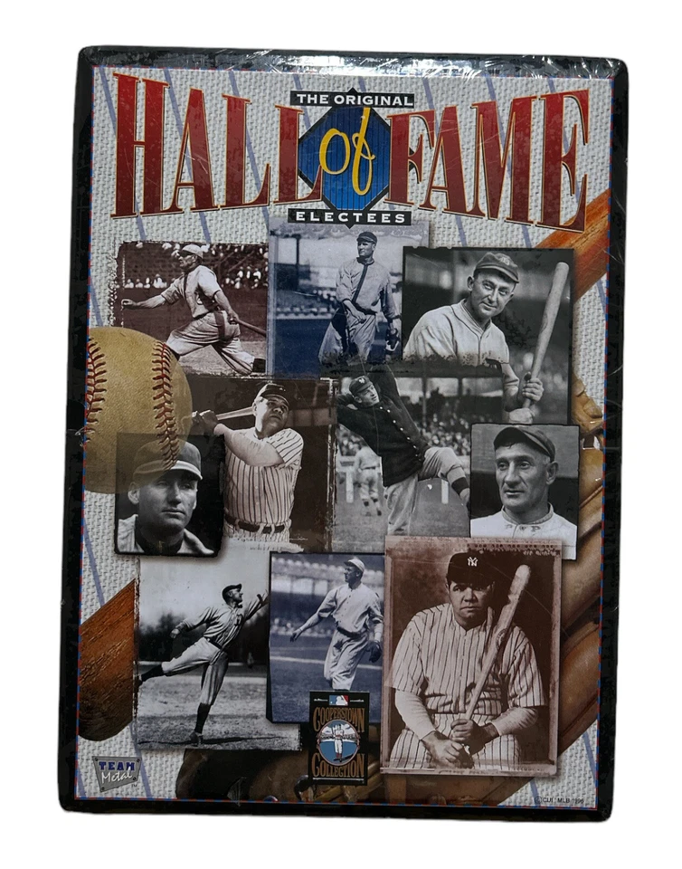 Hall Of Fame Electees Orginal Baseball Cooperstow Collection Metal Sign 1996 - Image 1 of 2